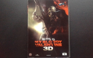 DVD: My Bloody Valentine 2D + 3D levyt + 4 3D laseja (2009)