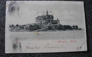 Helsinki Klippan. V. 1902 kulkenut kortti