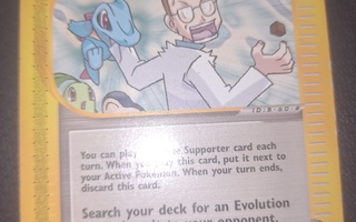 Professor Elm's Training Method #148 Pokemon Expedition card