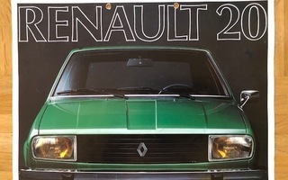 Esite Renault 20, noin 1976