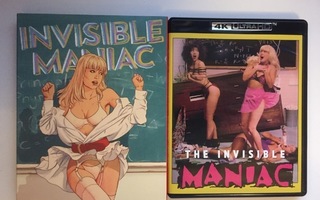 The Invisible Maniac (4K Ultra HD + Blu-ray) Slipcover (1990